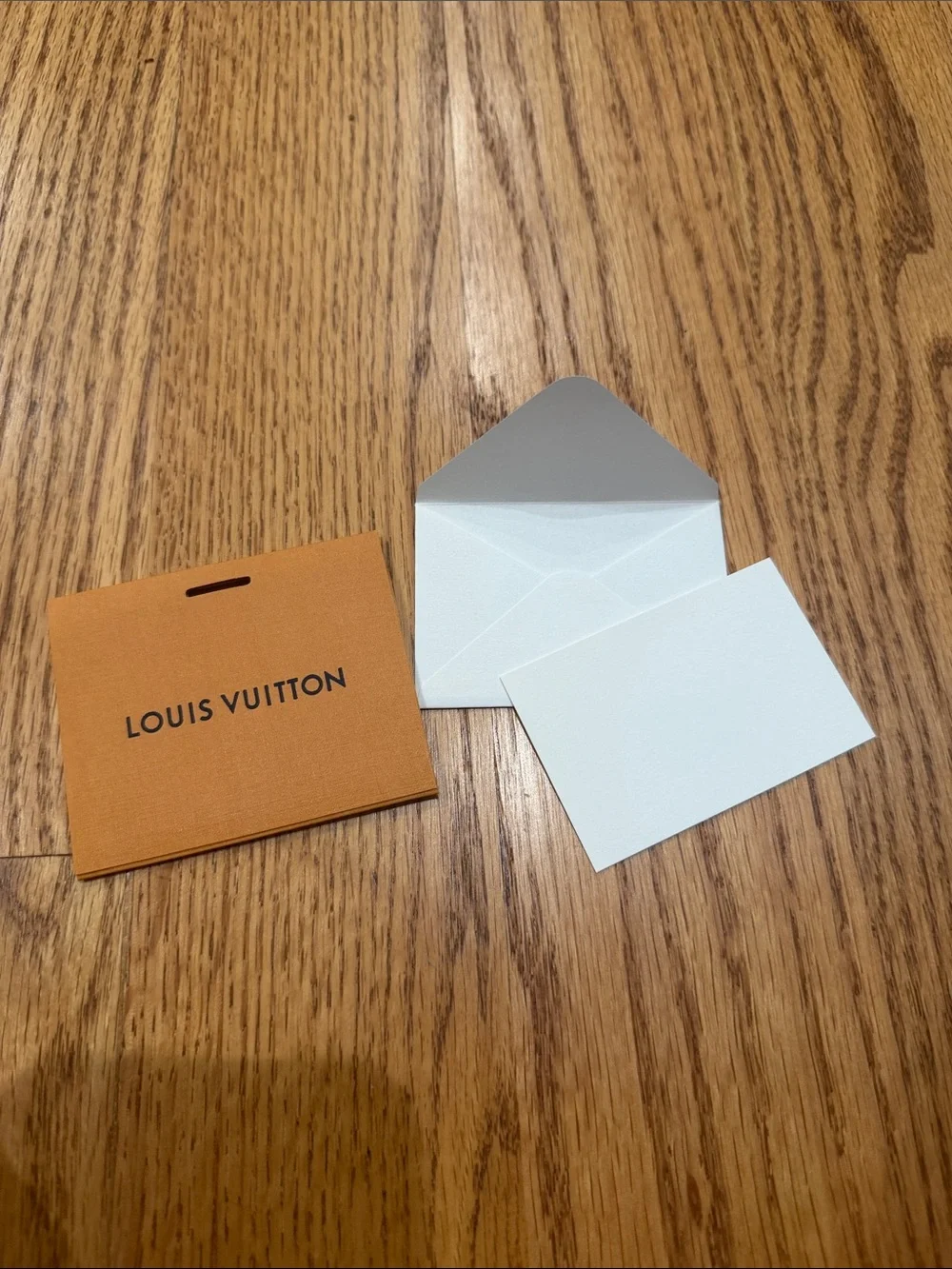 LV Gift Tag w Envelope